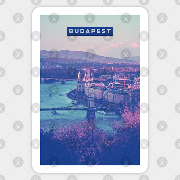 Budapest Hungary Sticker by deadright